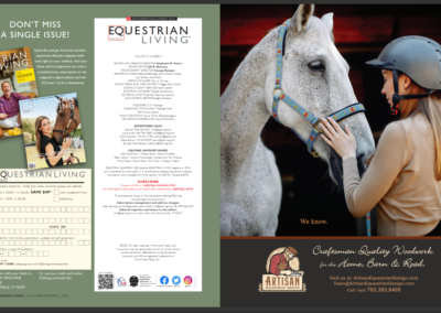 Find us in Equestrian Living Magazine